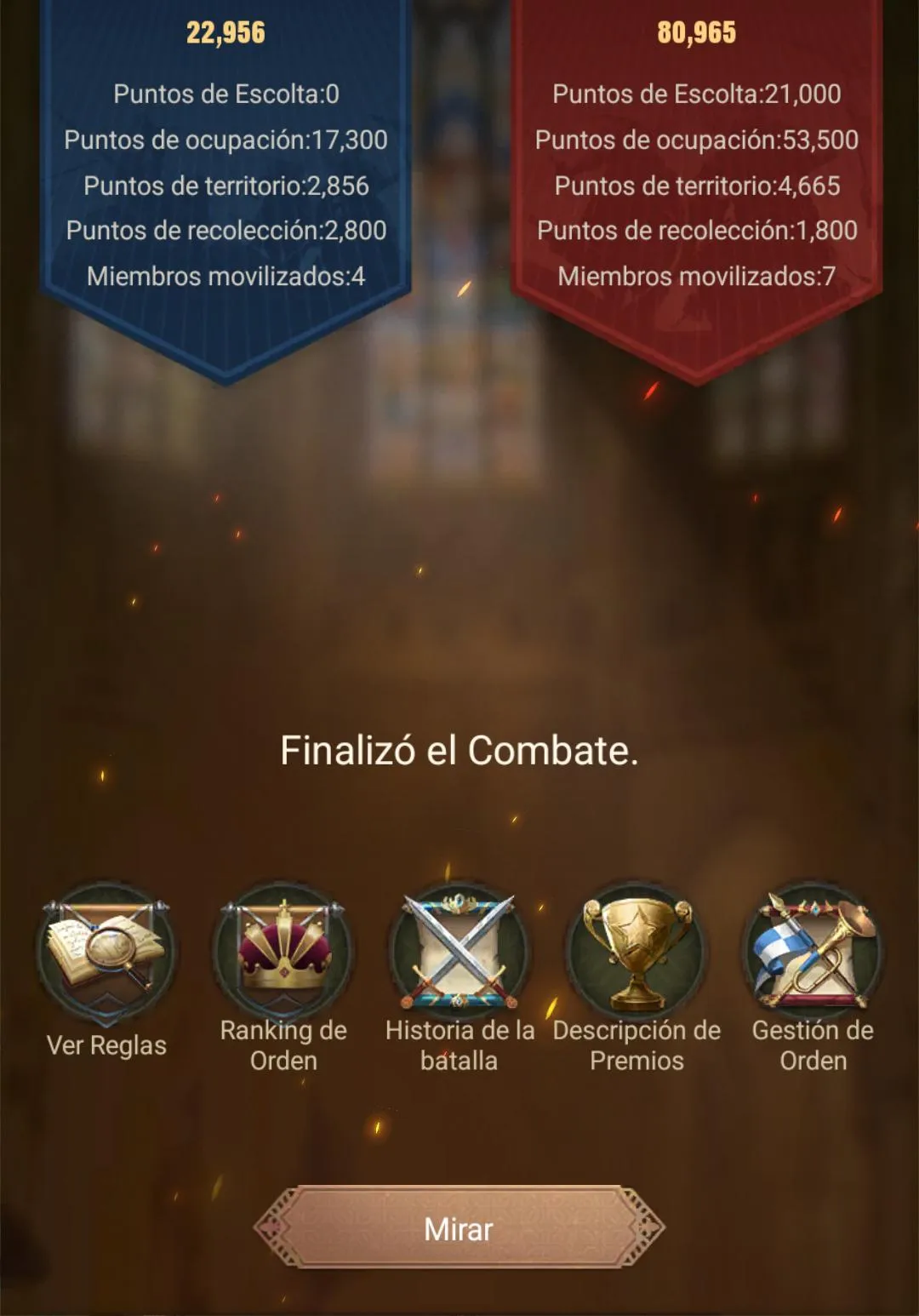 Difference in the number of players in BOH.
