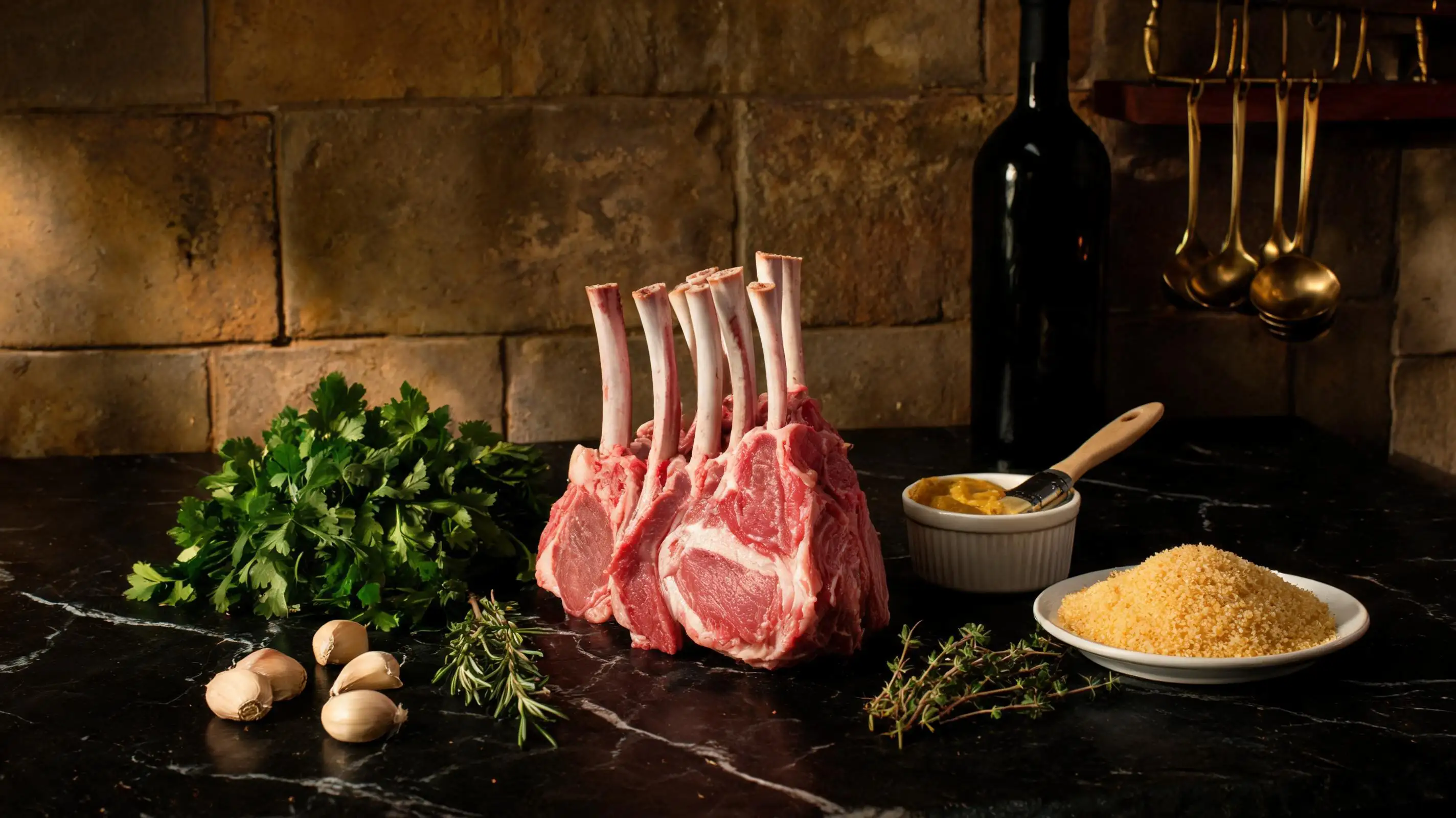 🍖 🔥 RACK OF LAMB PERSILLADE🦴