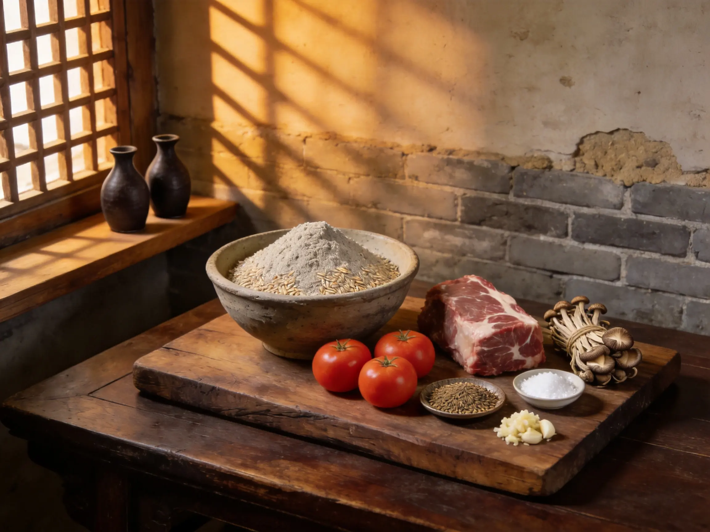 Oat Noodles from Xinzhou, Shanxi