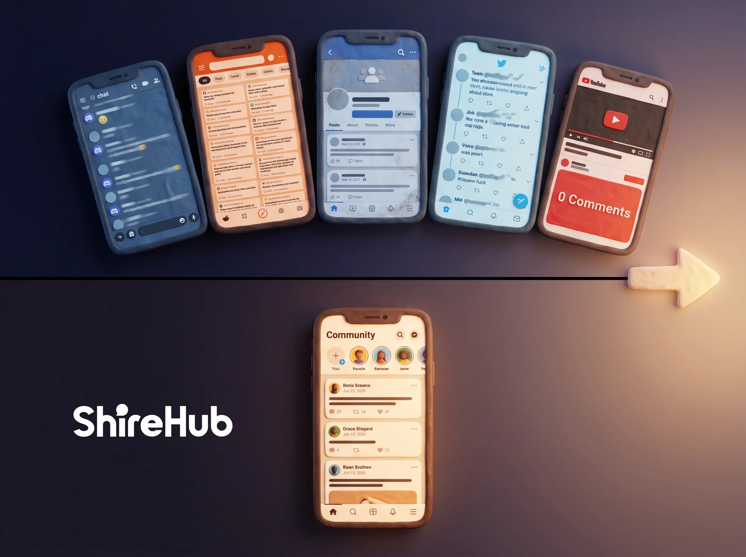 📱Your fandom is scattered across 6 apps — ShireHub gives it one real home