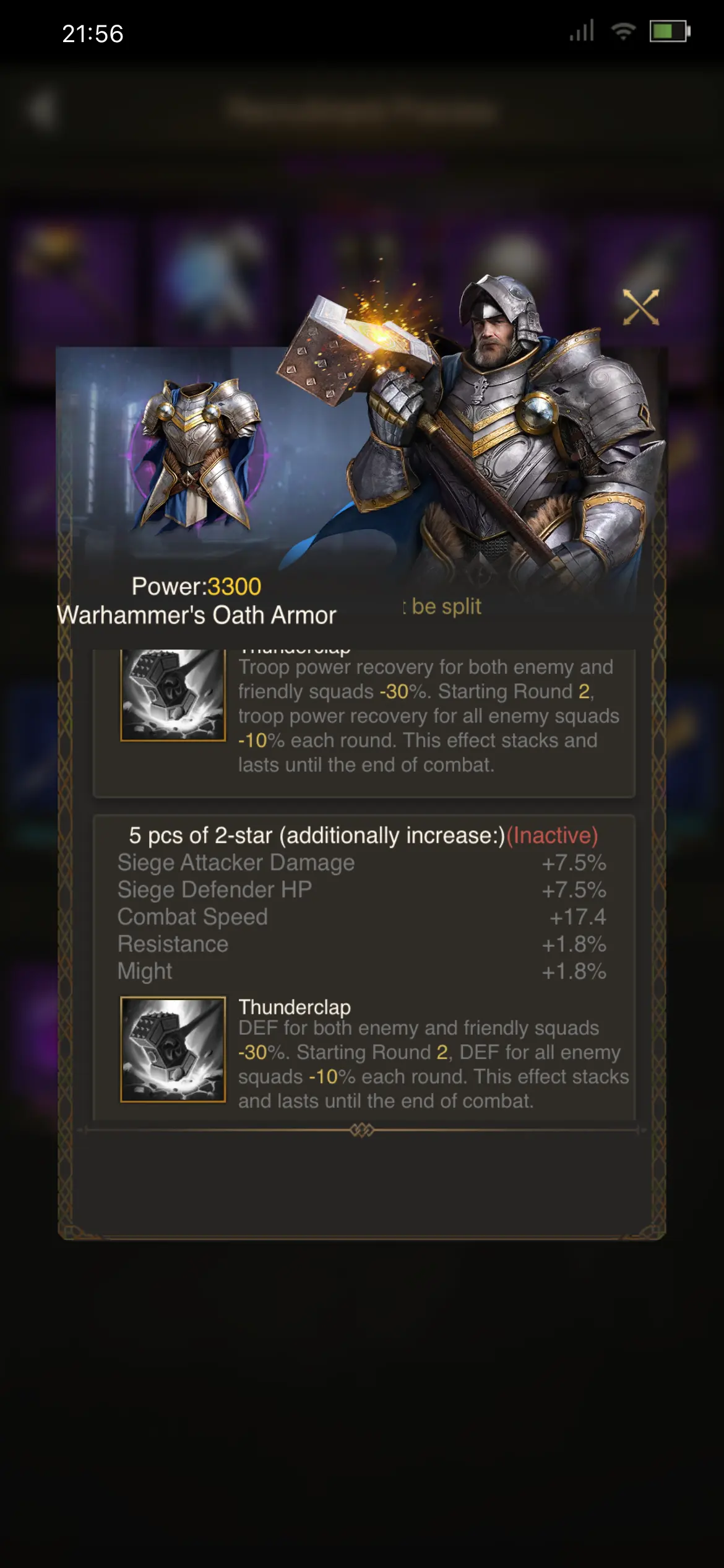 Warhammer gear