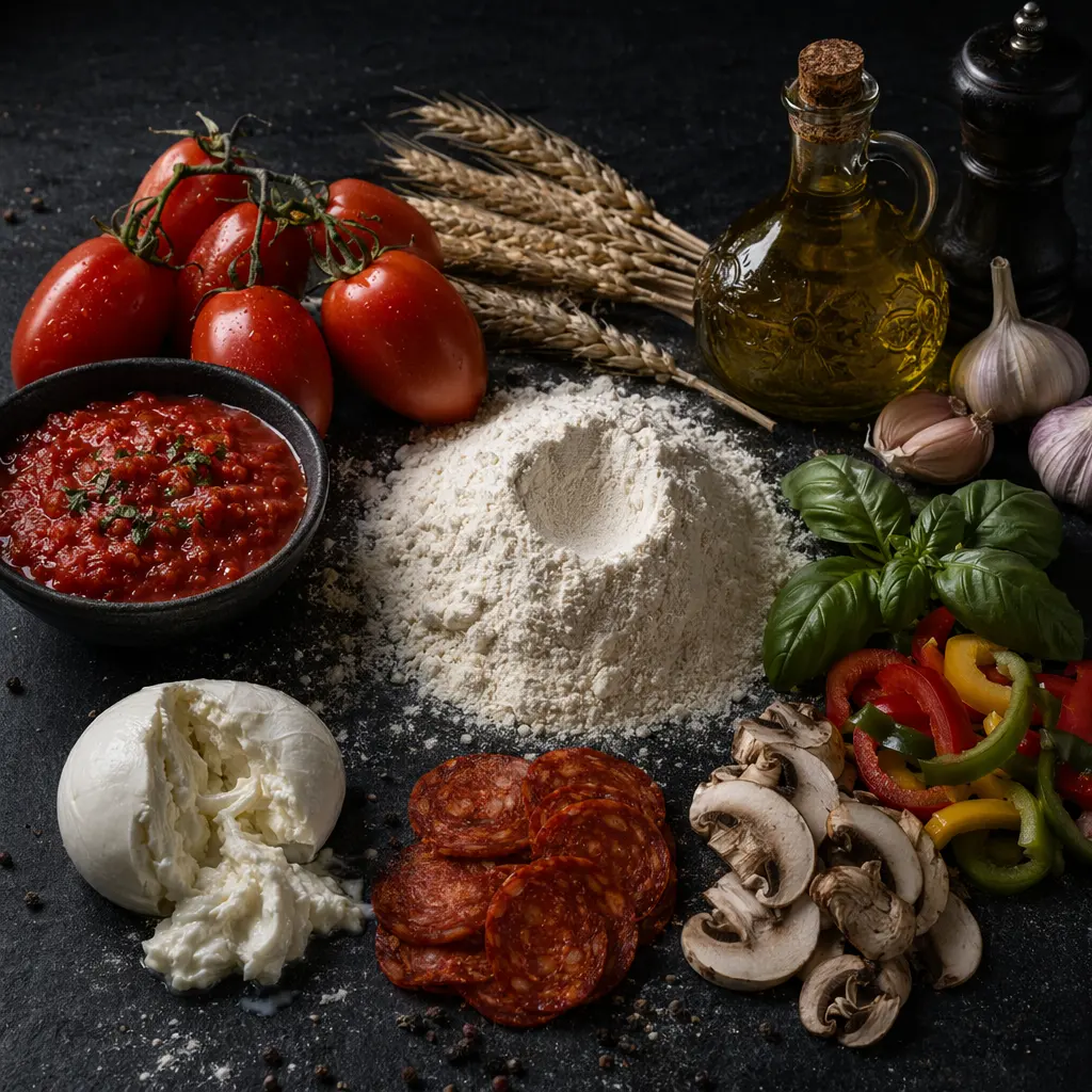 🍕 Neapolitan Pizza from Scratch — Step-by-Step Process Post