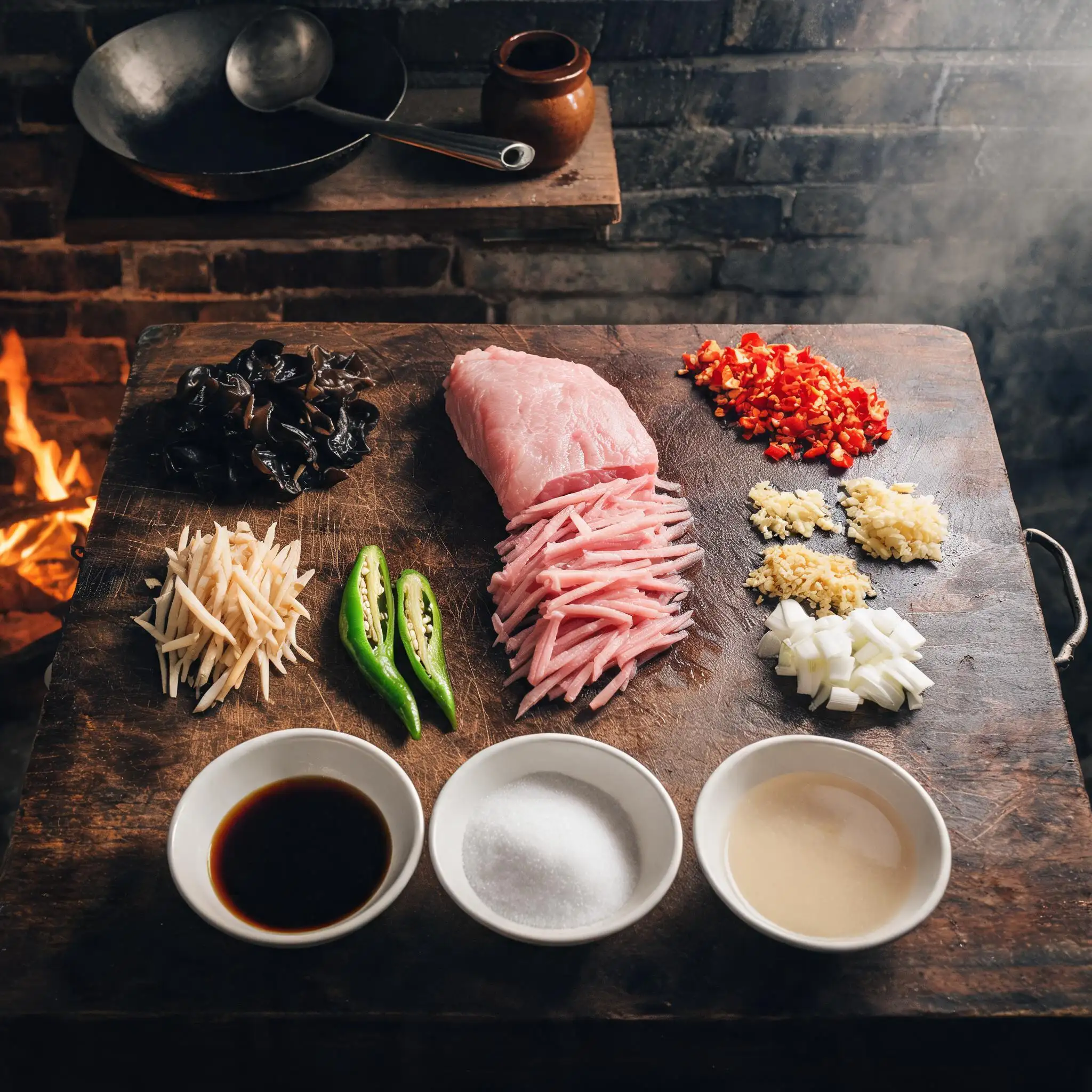 Fish-Fragrant Shredded Pork