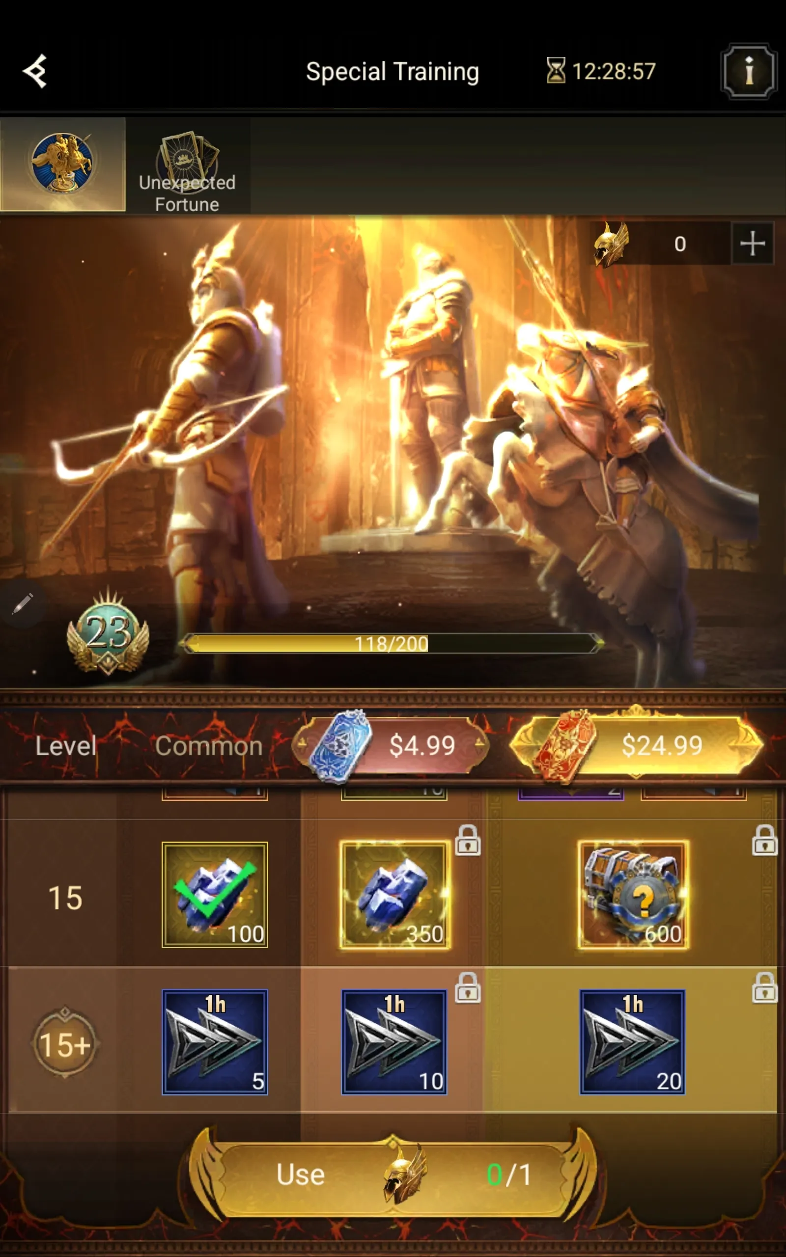 Why is there no option to chose what we want?  Orichalcum is worthless.