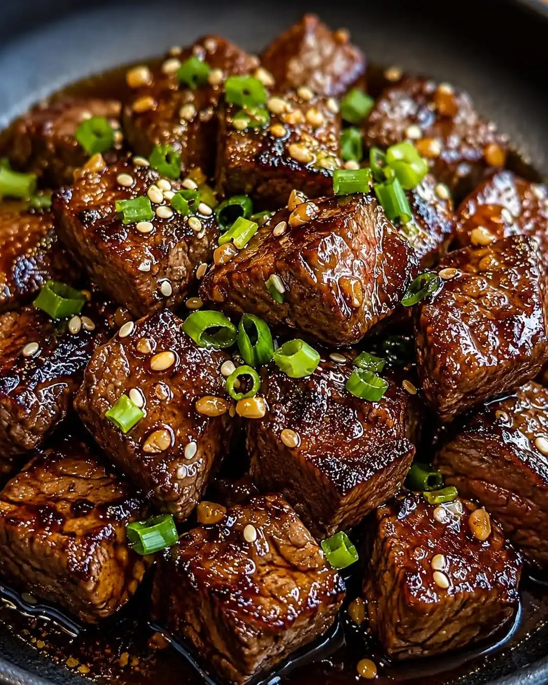 Soy Glazed Steak Bites