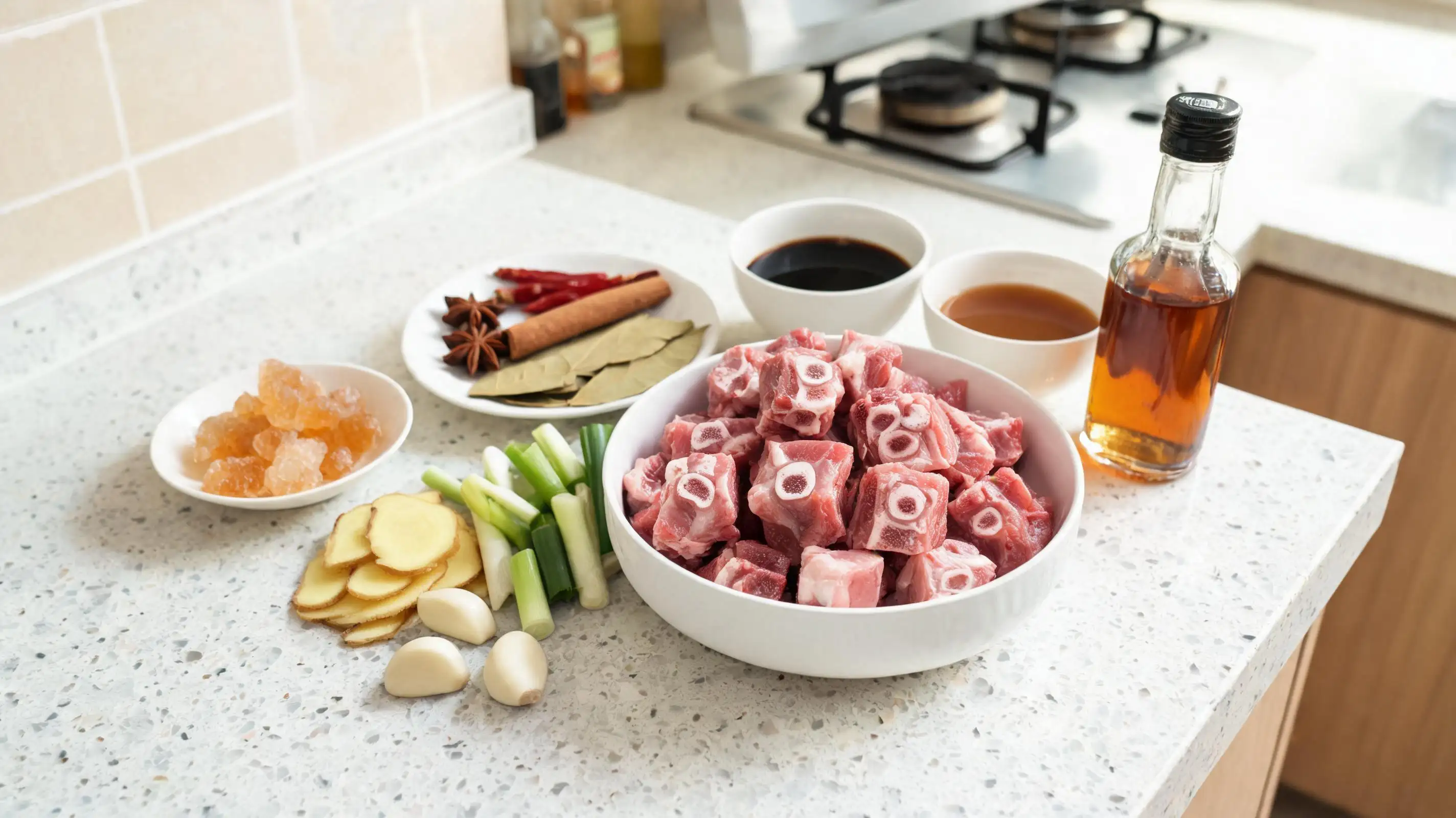 Red-Braised Pork Spare Ribs
