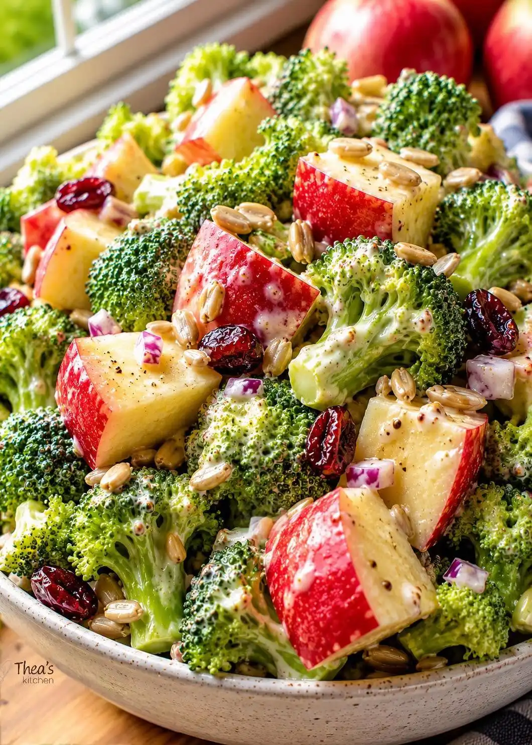 Broccoli Apple Salad 🥦