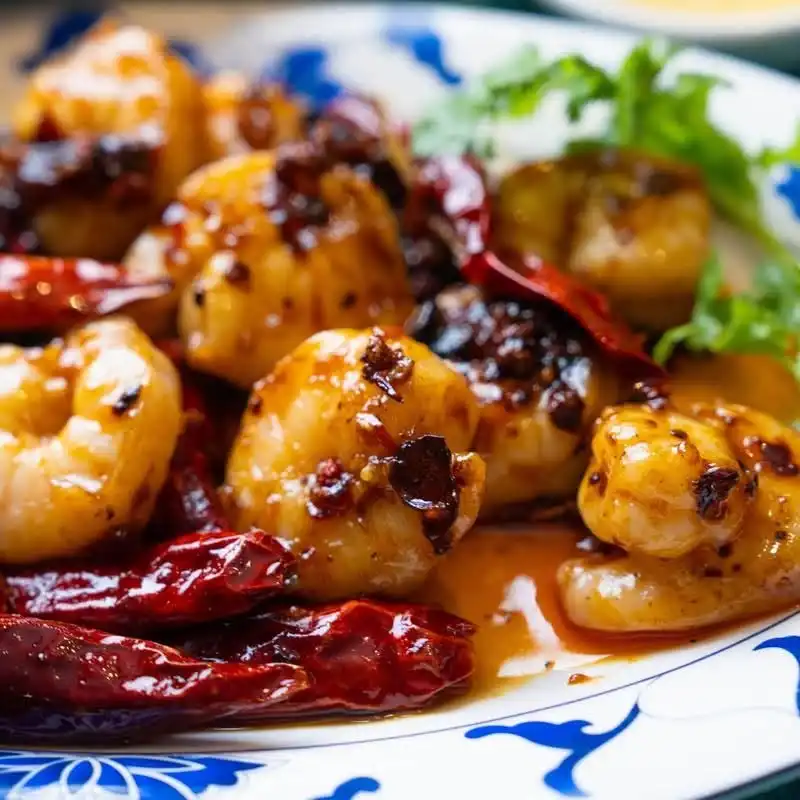 SPICY Garlic CHILI SHRIMP