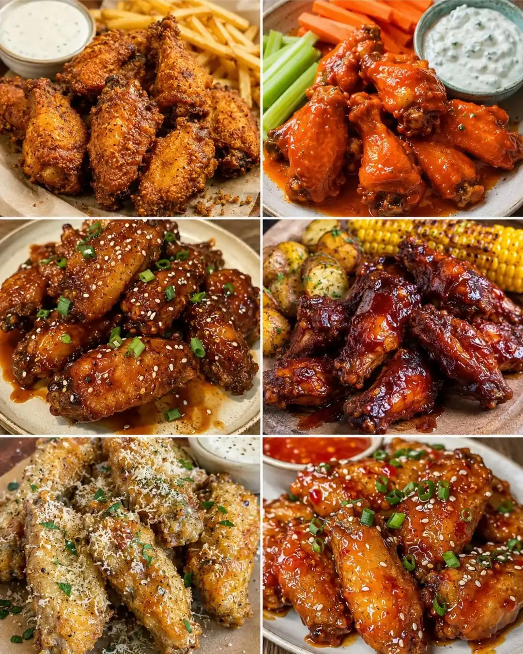 6 IRRESISTIBLE CHICKEN WING 😍✨