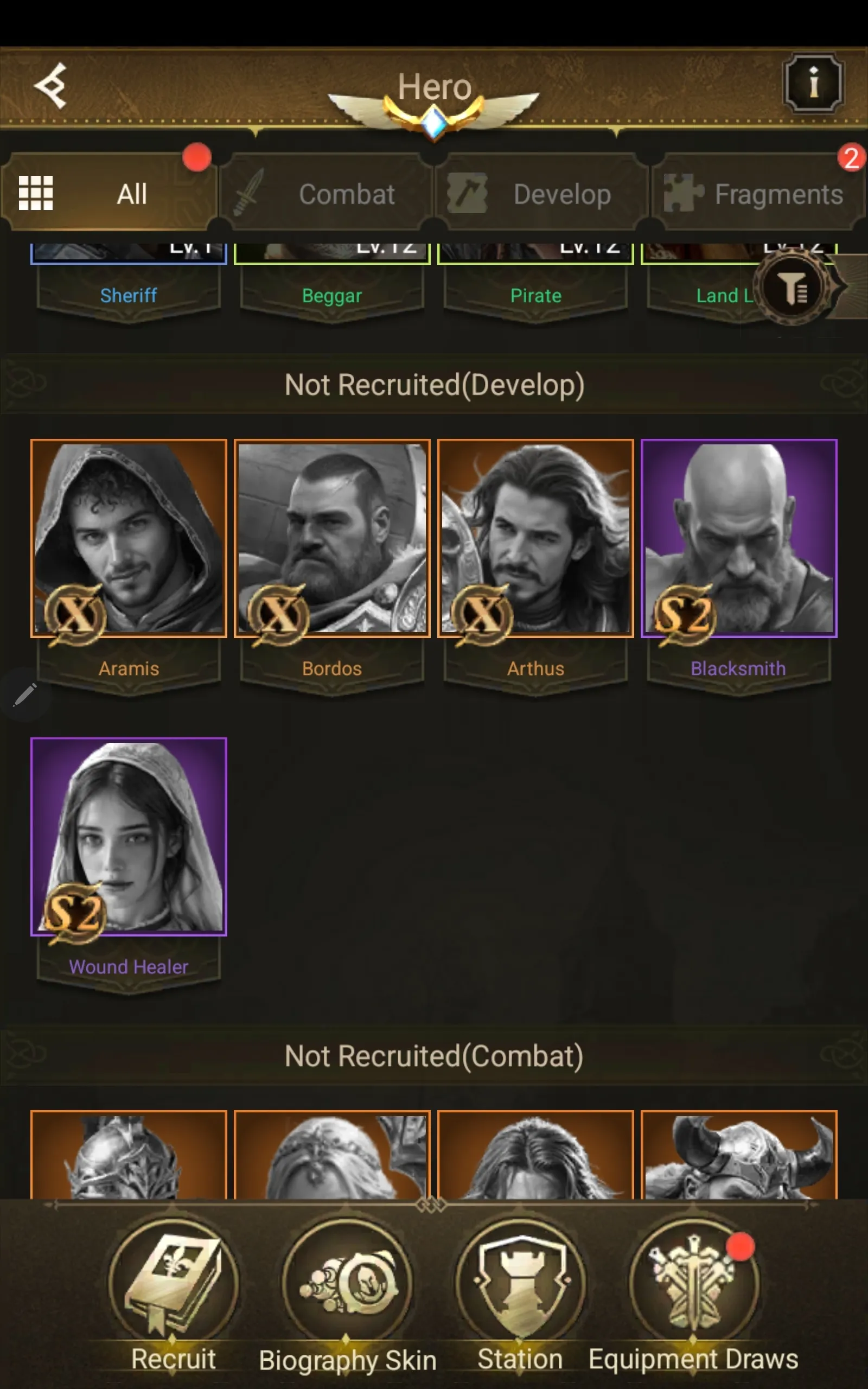 Why are these and other heroes not available?