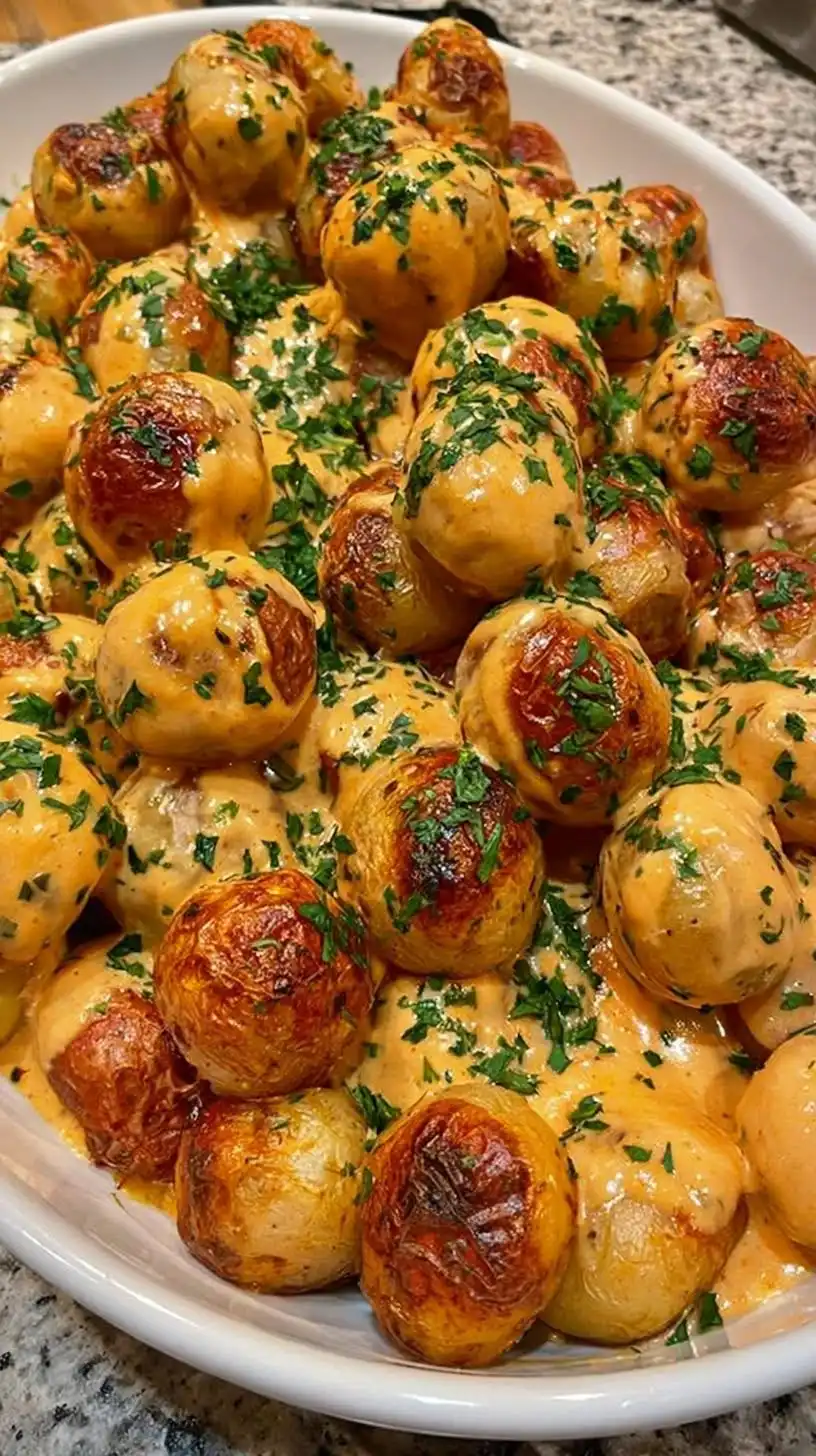 Creamy Garlic Parmesan Potatoes: Ultimate 5-Ingredient Delicious