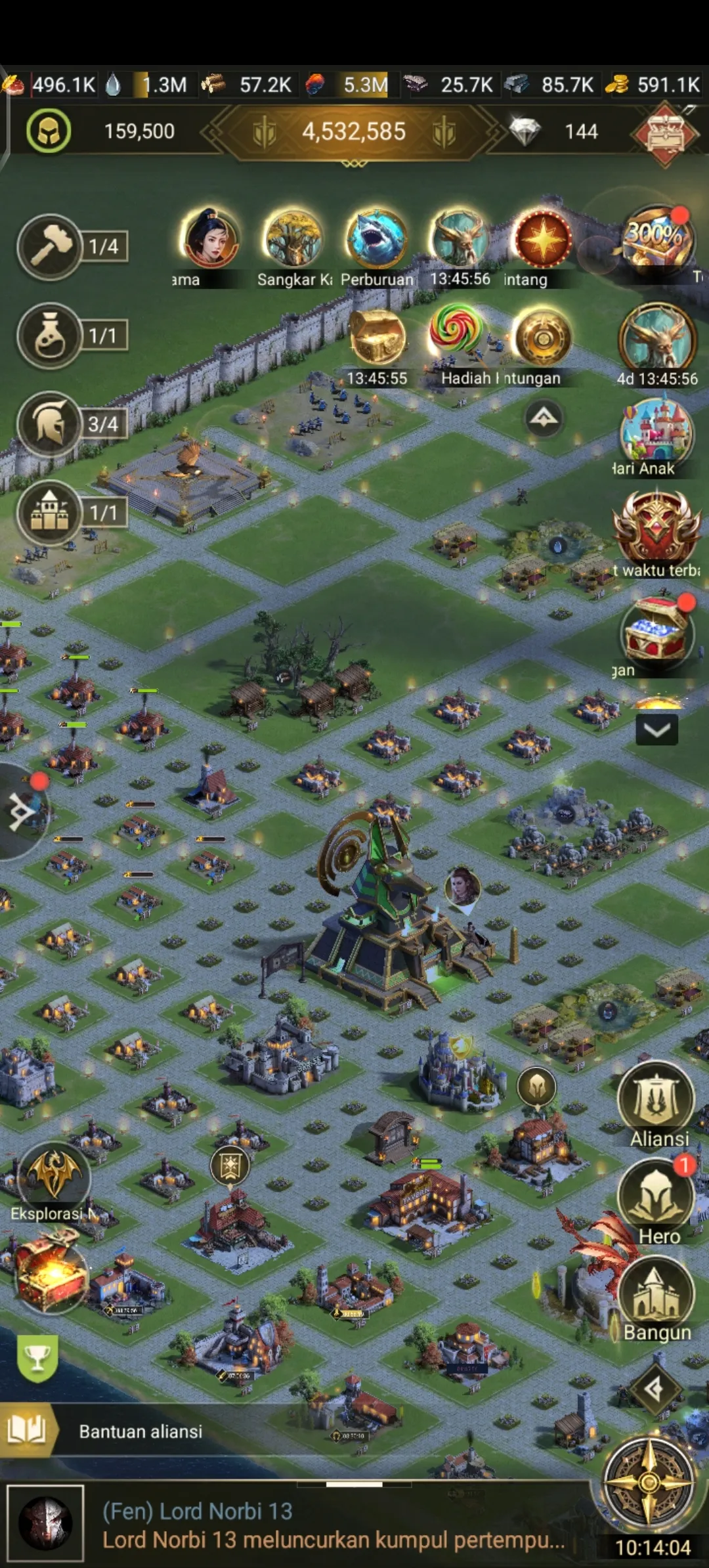 How do you do it, magically turning a level 19 castle straight to level 35? I’m bored of being attacked all the time.. 🤣🤣🤣