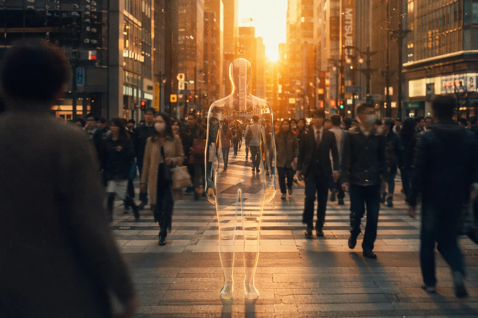 The day no one can see you — where do you go?