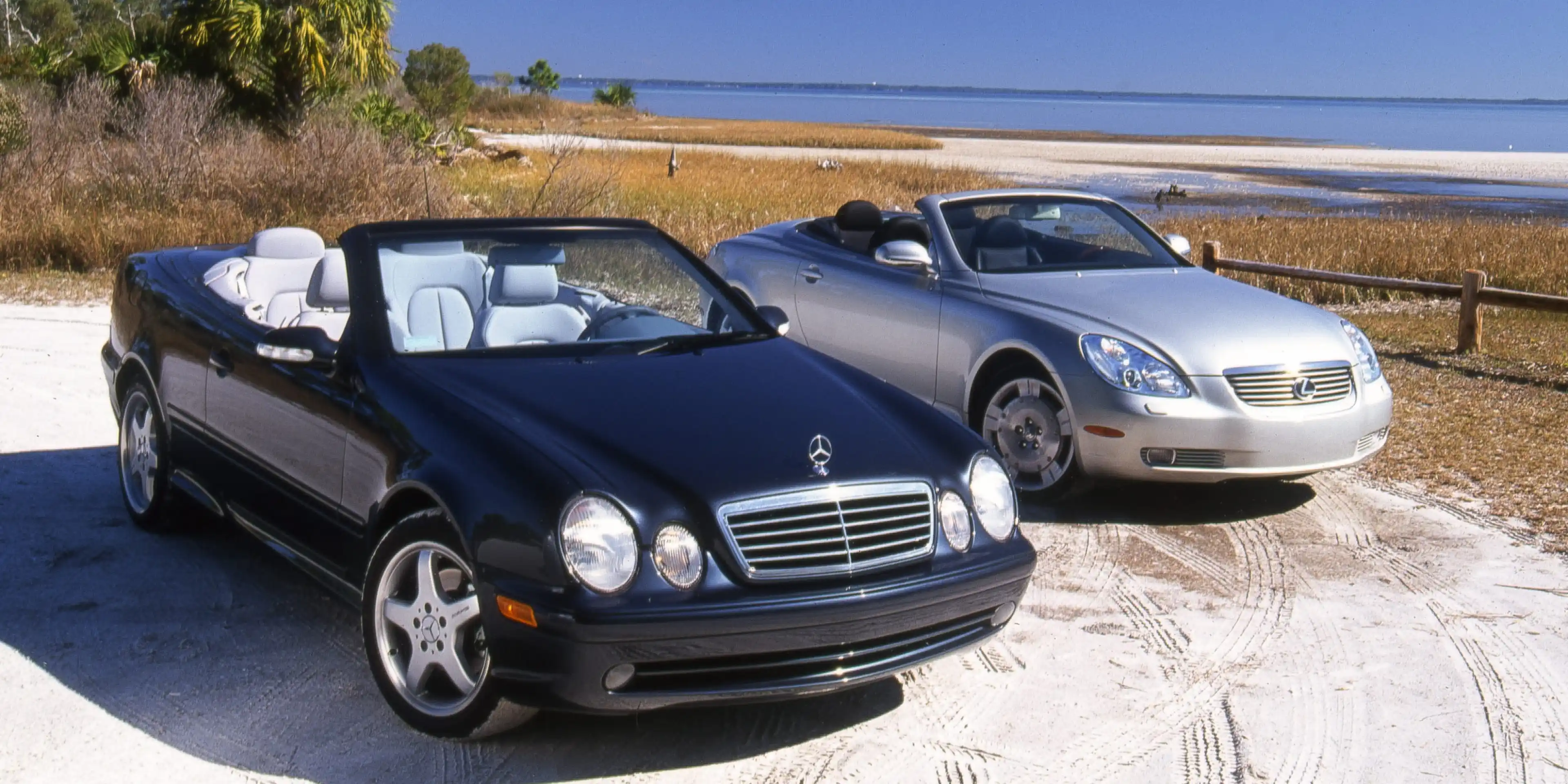 2001 Lexus SC430 vs. Mercedes-Benz CLK430 Comparison Test