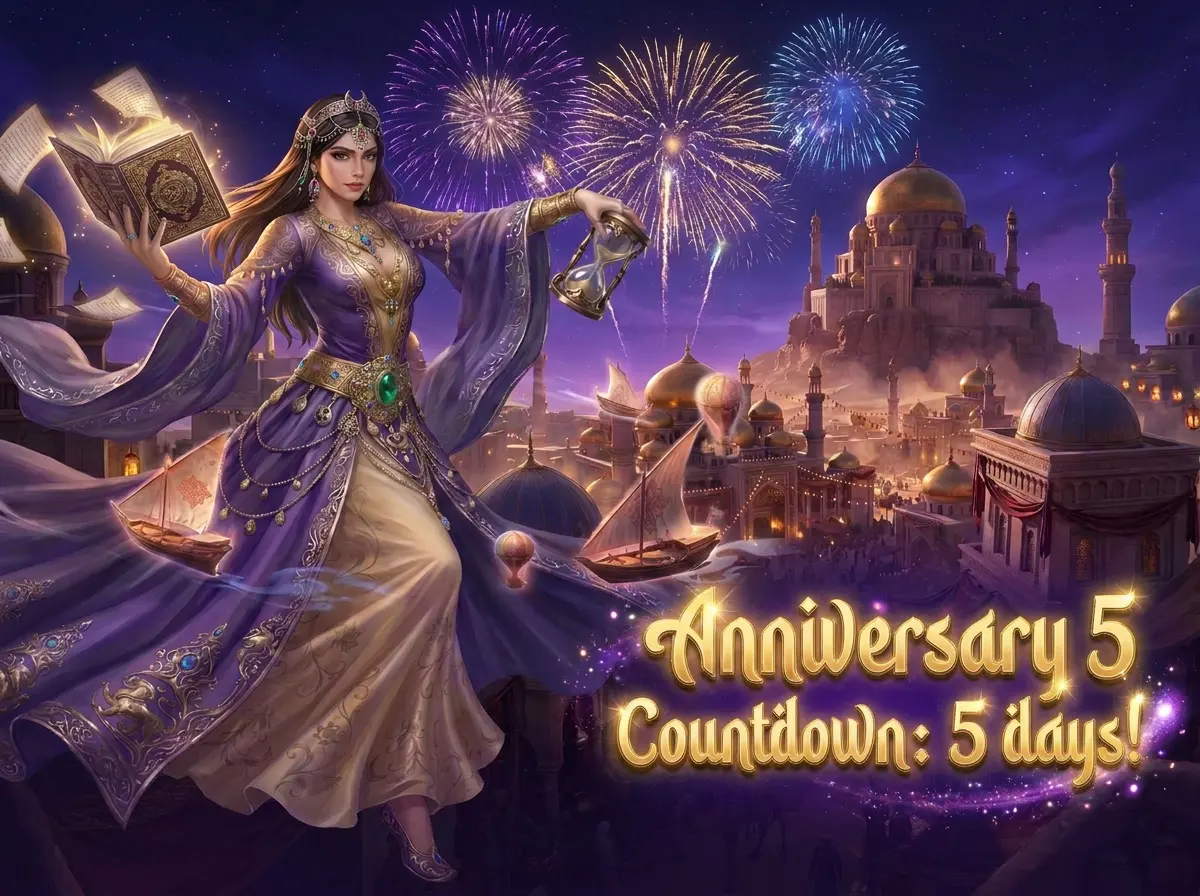 5 days to go, she’s coming!