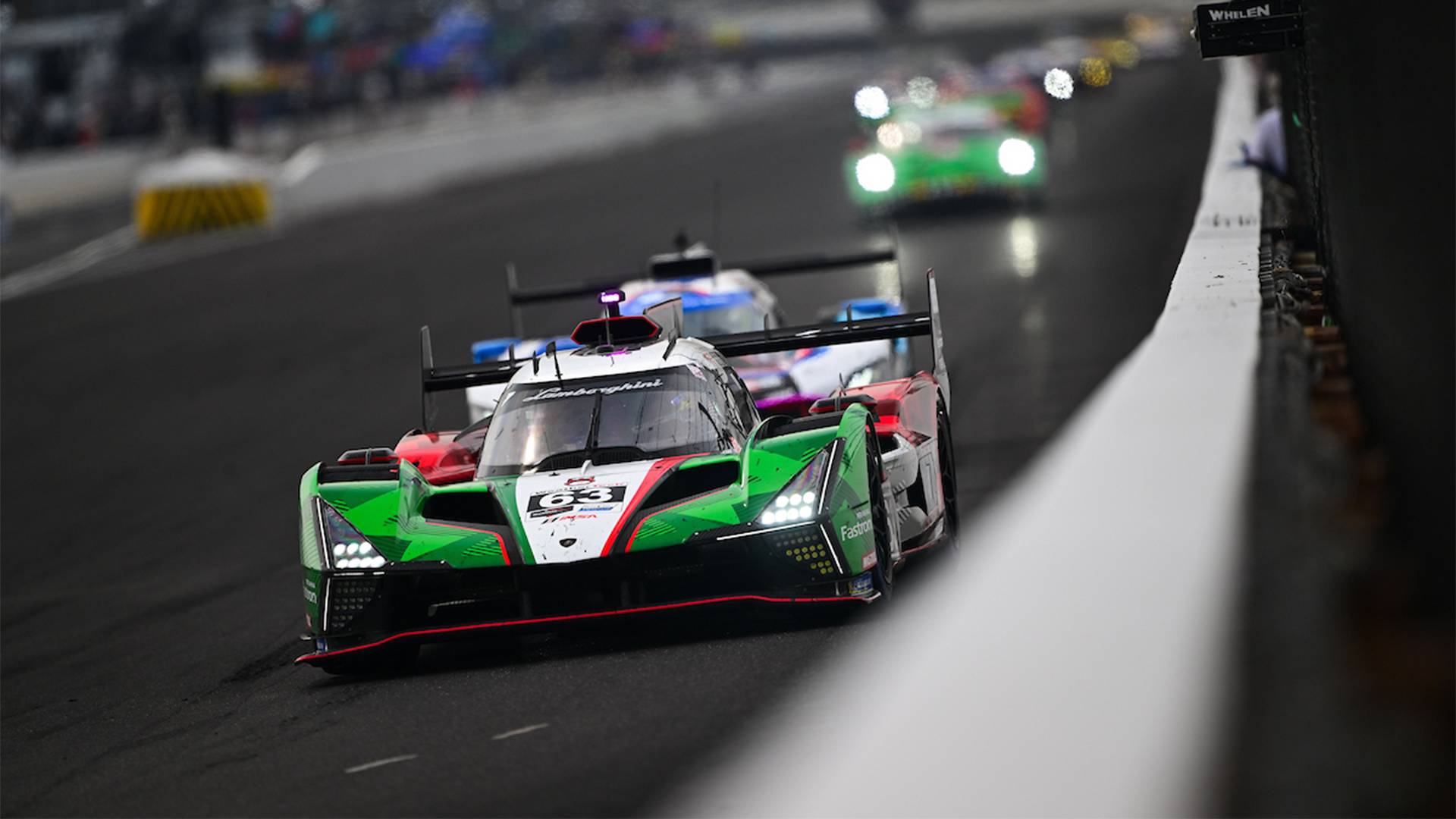 Strong Lamborghini SC63 pace goes unrewarded in the Battle on the Bricks at Indianapolis