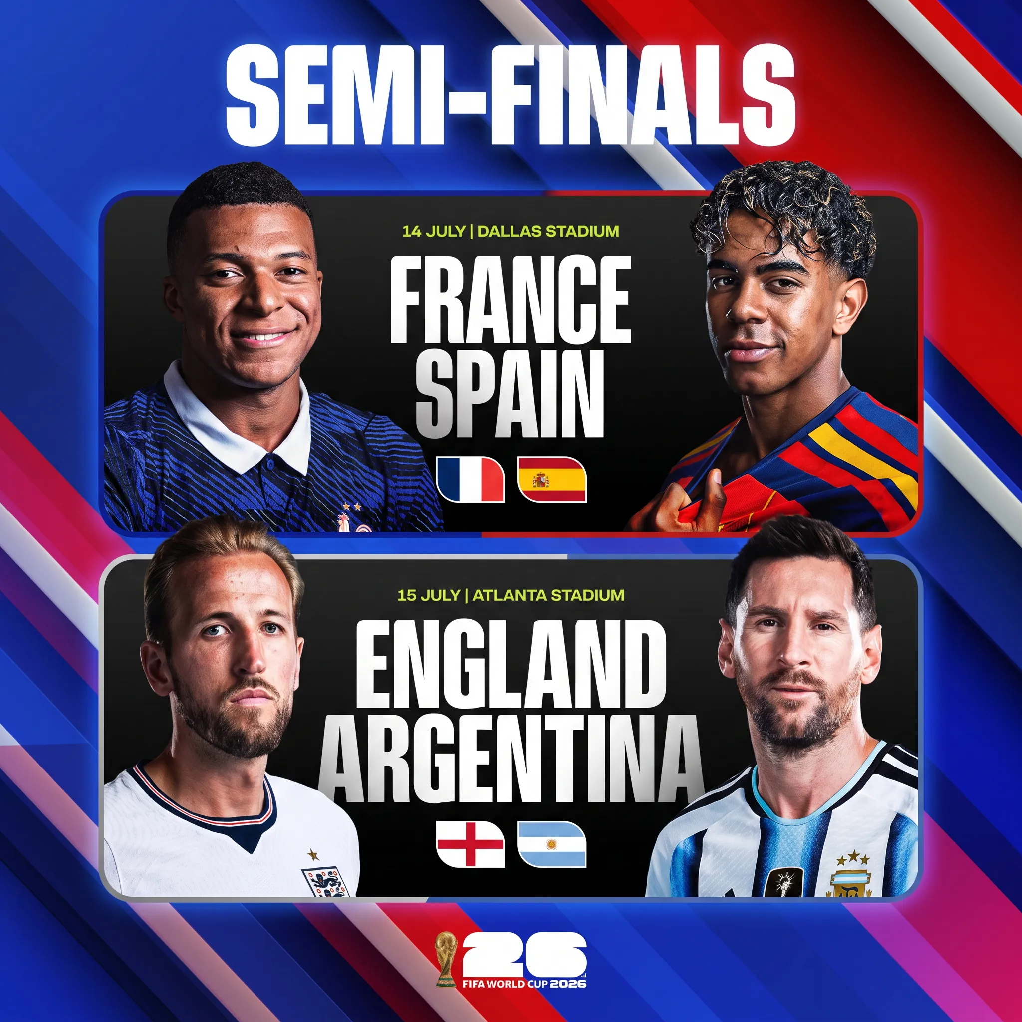 ⚽ShireHub WC2026: 🎁Semi-Final Prediction Challenge